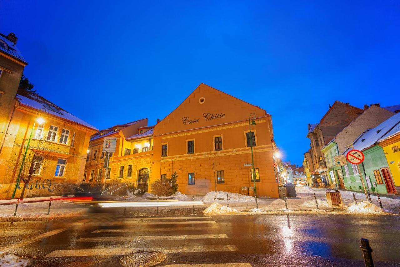 Hotel Boutique Casa Chitic -Hotel And Restaurant Str Johann Gott Nr7 布拉索夫 外观 照片
