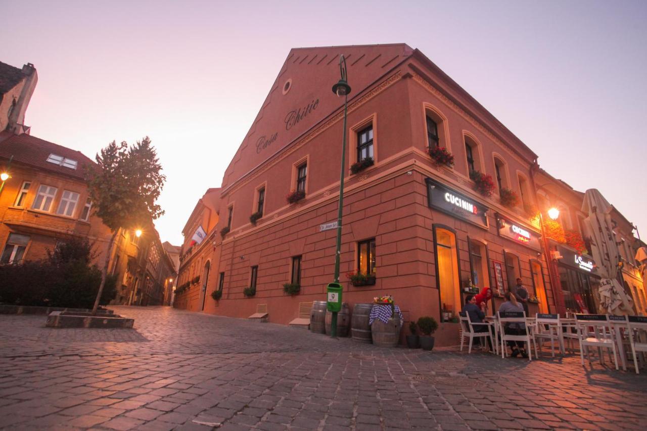Hotel Boutique Casa Chitic -Hotel And Restaurant Str Johann Gott Nr7 布拉索夫 外观 照片